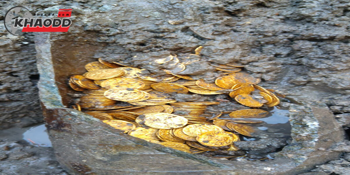 6 เหรียญทองโรมันโบราณ