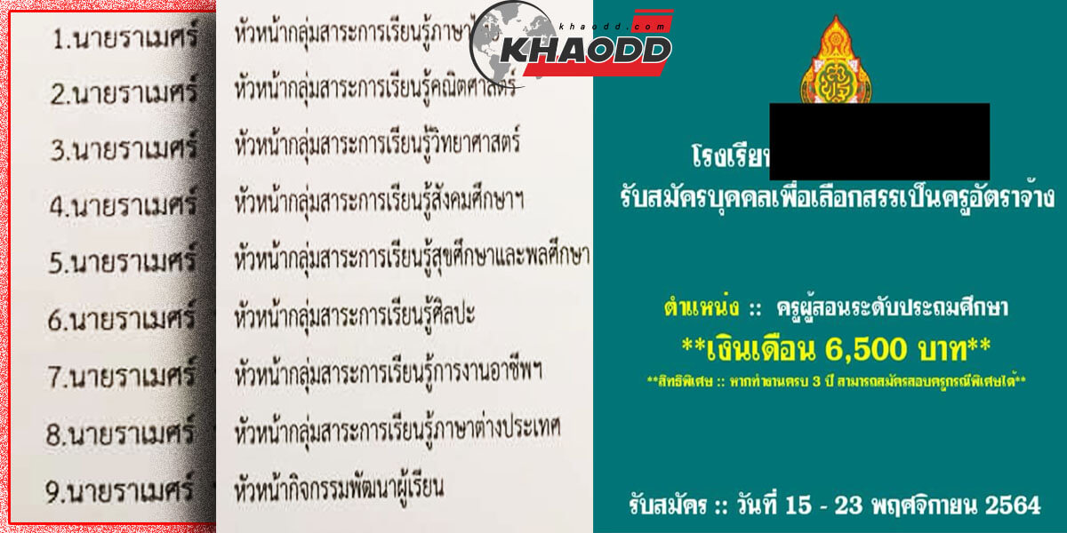 ถกประเด็นร้อน #ทำไมครูไทยอยากลาออก นักเรียนก็ไม่อยากเรียน ครูงานล้นมือ นักเรียนต้องอยู่แต่ในกรอบ คุณภาพวัดตามความพึงพอใจ