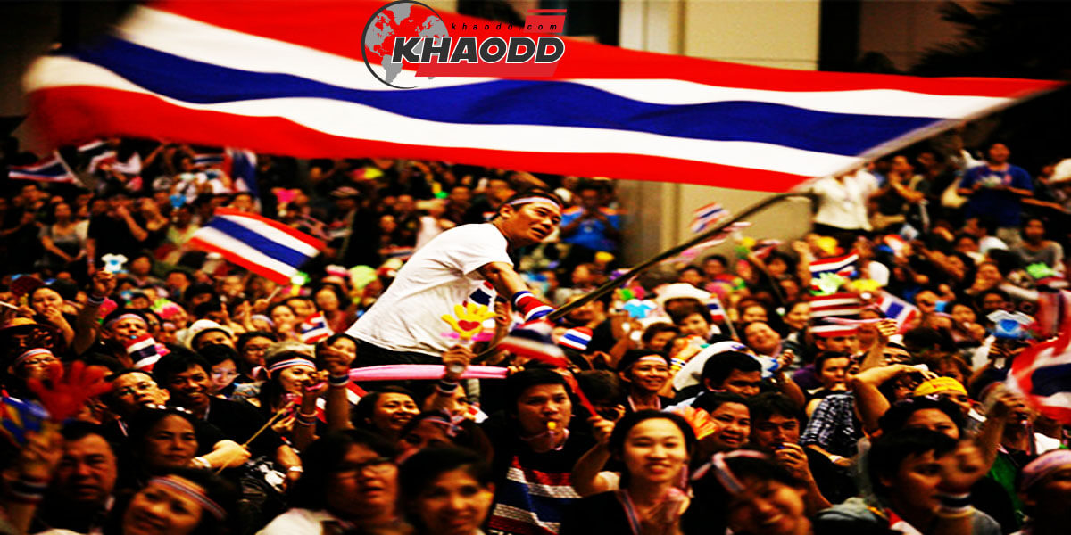 ม๊อบ กปปส. 56-57 ธงชาติไทยสัญลักษณ์ทางการเมือง 