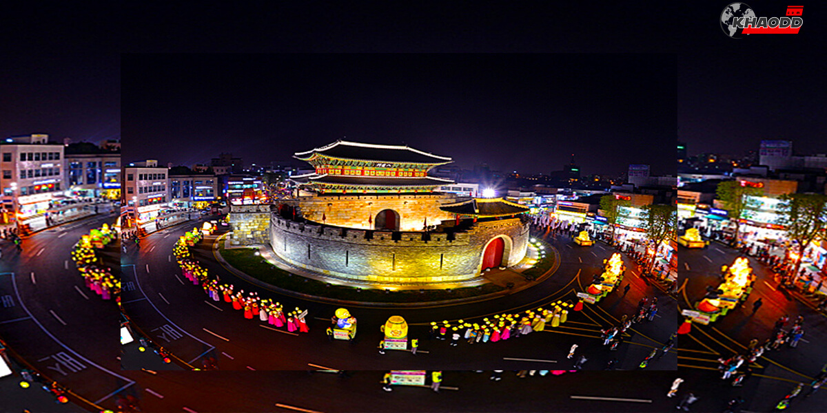 12 ที่เที่ยวเกาหลีใต้-Hwaseong Fortress(수원 화성)