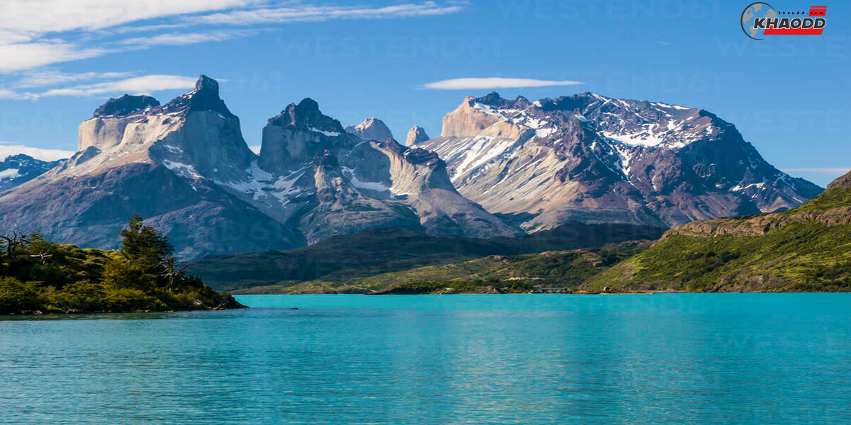 Pehoe Lake, Patagonia From Chile