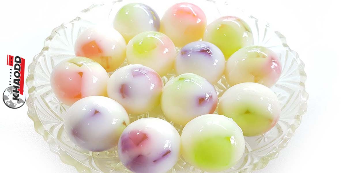 วุ้นลูกแก้วผลไม้