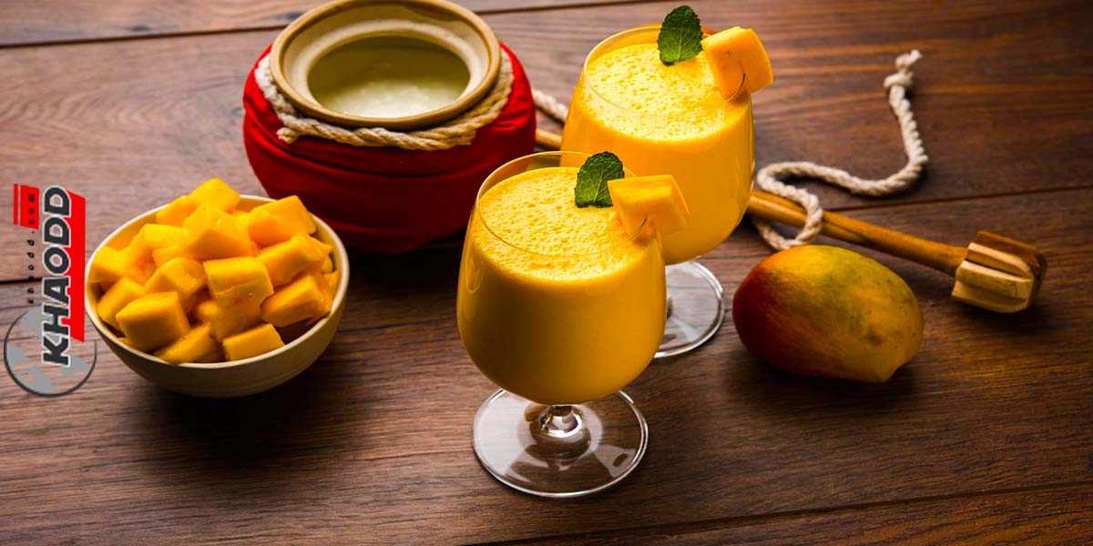 แจกสูตร Mango Lassi-เครื่องดื่มคลาย