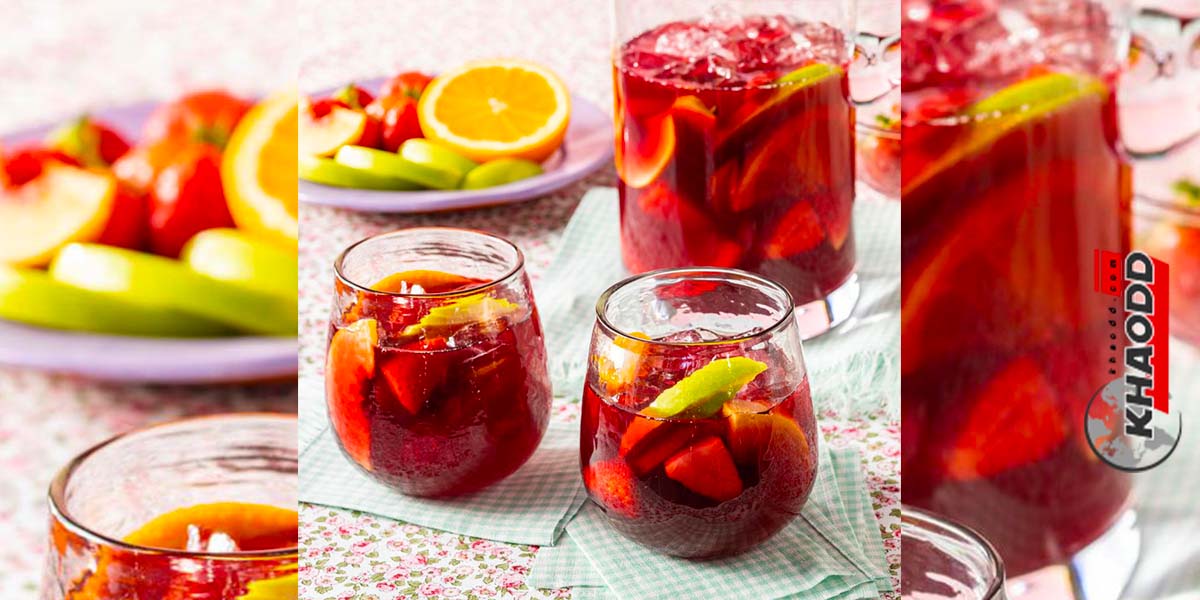 สูตรเครื่องดื่ม Honey Red Fruits Sangria 