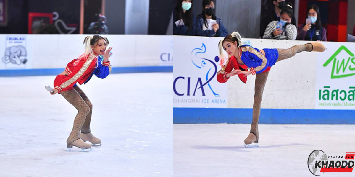 ภาพจากไอจี แจง-ปุณณาสา โชว์ย้อนหลังลูกสาวคว้าเหรียญจากการแข่งขันสเกตน้ำแข็ง