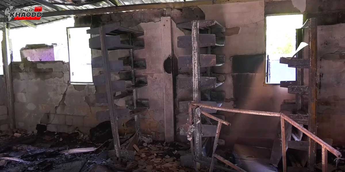คนร้ายบุกเผาโรงเรียนวัดในจังหวัดบุรีรัมย์
