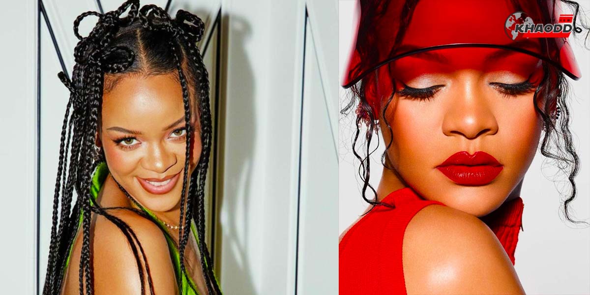 Robyn Rihanna Fenty ก็โพสต์รูปภาพที่คล้ายกันลงใน Instagram ส่วนตัว ทั้