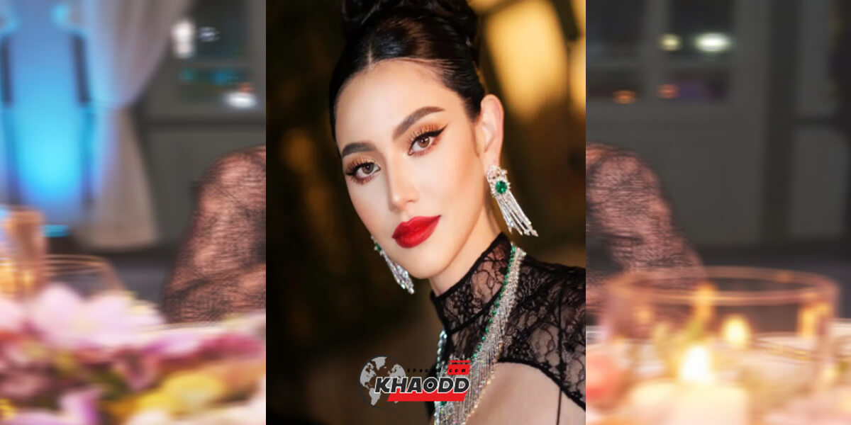 “ใหม่ ดาวิกา” สาวยฟาดลุคนางพญา ในงานดินเนอร์ Gucci High Jewelry