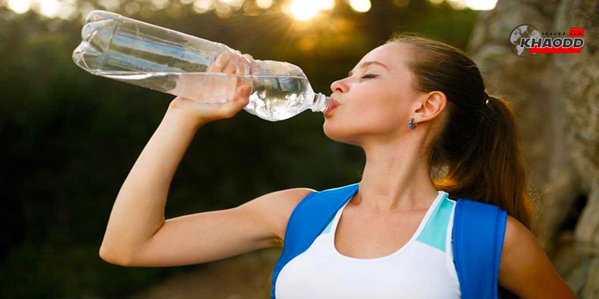 ดื่มน้ำ 2 – 3 แก้ว ช่วงเย็นและก่อนนอน เวลา 18.00 – 22.00 น