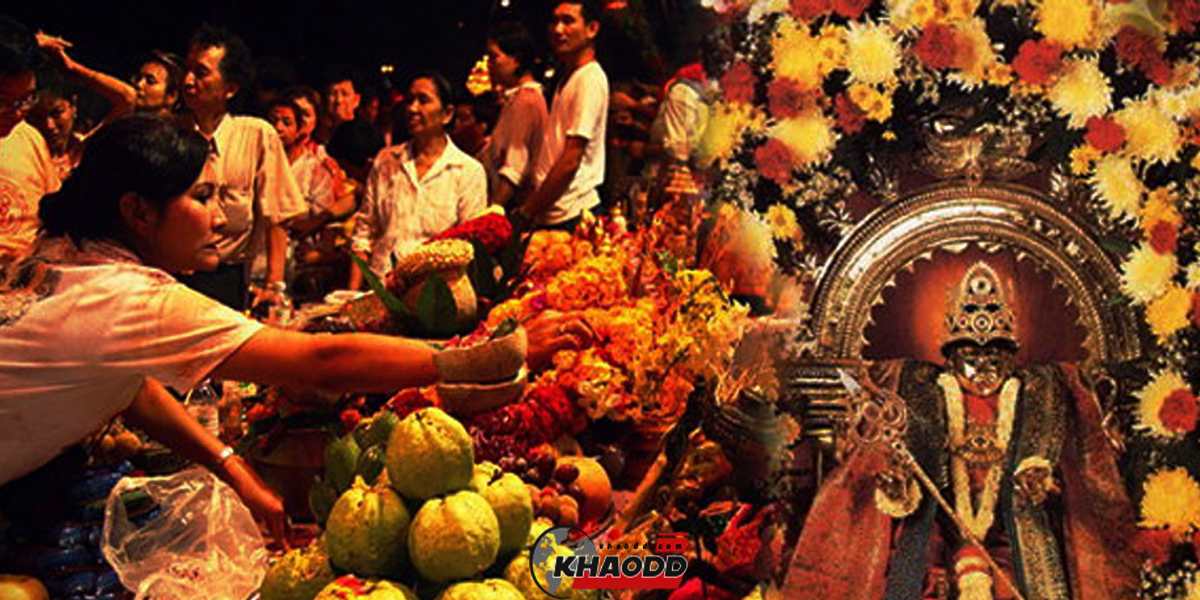 ภาพประกอบข่าว กราบไหว้บูชาขอพร "พระแม่อุมาเทวี"