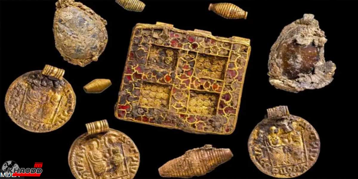 อังกฤษพบสร้อยคอโบราณที่ถูกทำขึ้นเมื่อราวปี ค.ศ. 630-670 