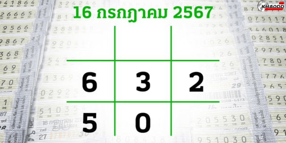 ส่อง รวมเลขเด็ดงวด 16/7/67