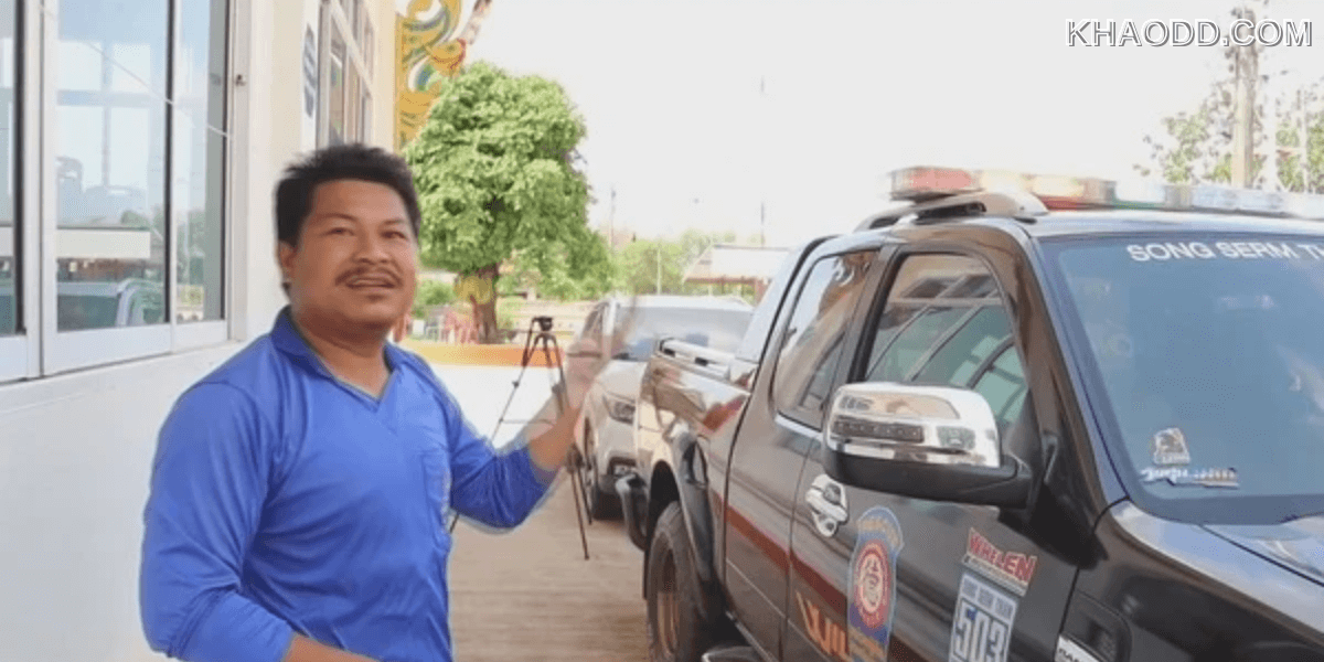 คลิปลุงหัวร้อน ตบไฟ บีบแตร ต่อว่ากู้ภัย เปิดไฟฉุกเฉินแยงตา