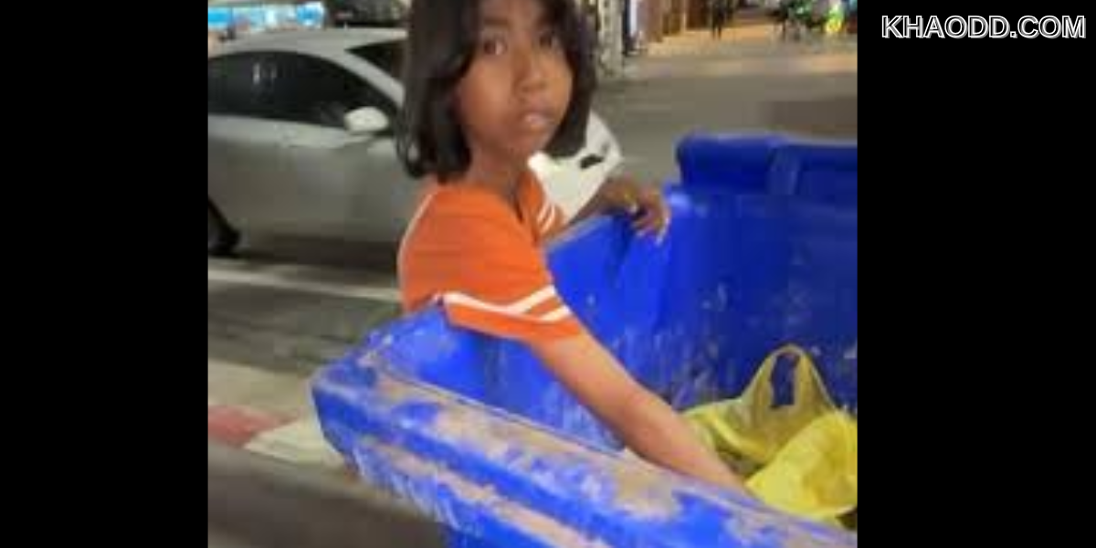 คำพูด บีบหัวใจ “น้องฟ้าใส” เด็กเก็บขยะ