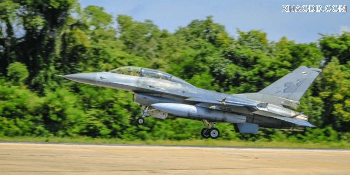 ด่วน ทอ. ส่ง F-16 ขึ้นสกัดกั้นอากาศยานสมรรถนะสูง