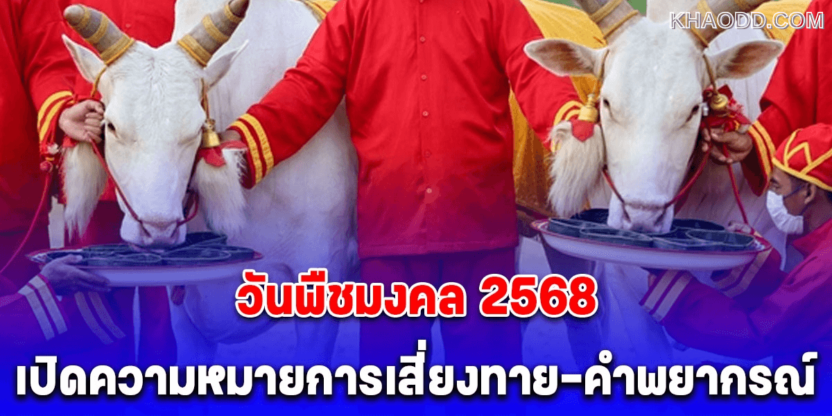 พระนังคัลแรกนาขวัญ ประจำปี 2568 (2)