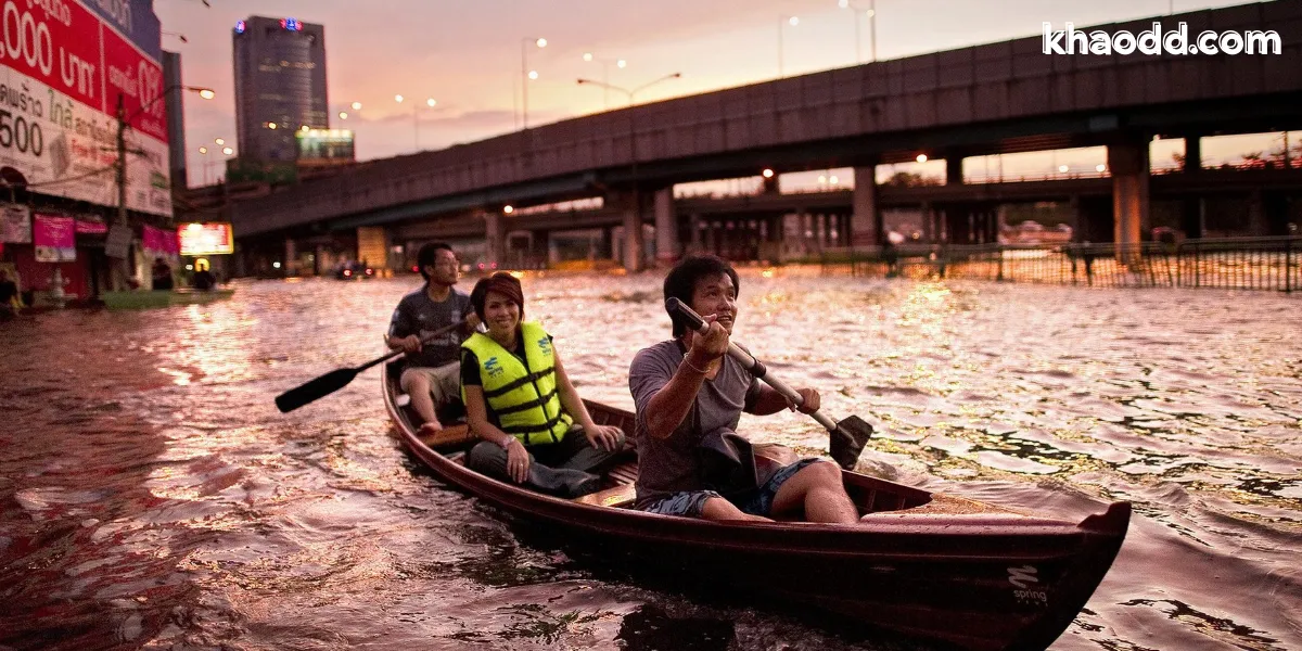 มหาอุทกภัย 2554 เหตุการณ์น้ำท่วมครั้งประวัติศาสตร์ ผลกระทบ