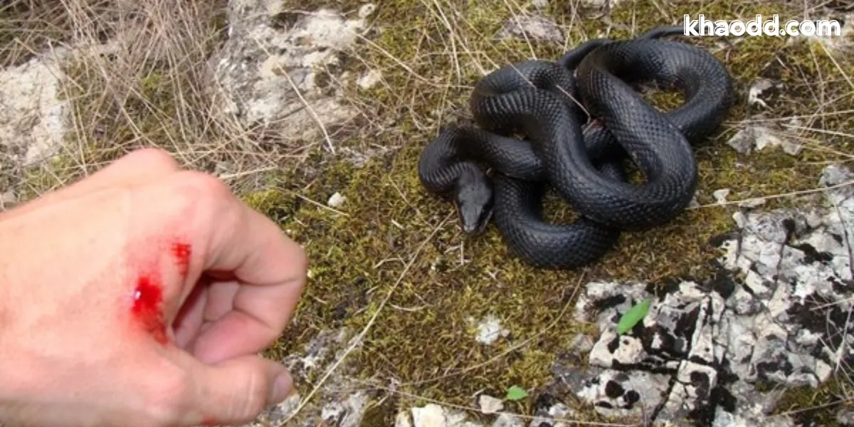 ความหมายโดยรวมของฝันว่างูกัด