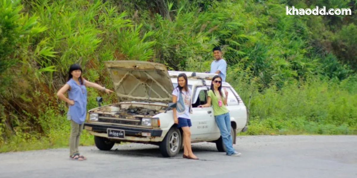 ความหมายโดยรวมของการฝันว่ารถพัง