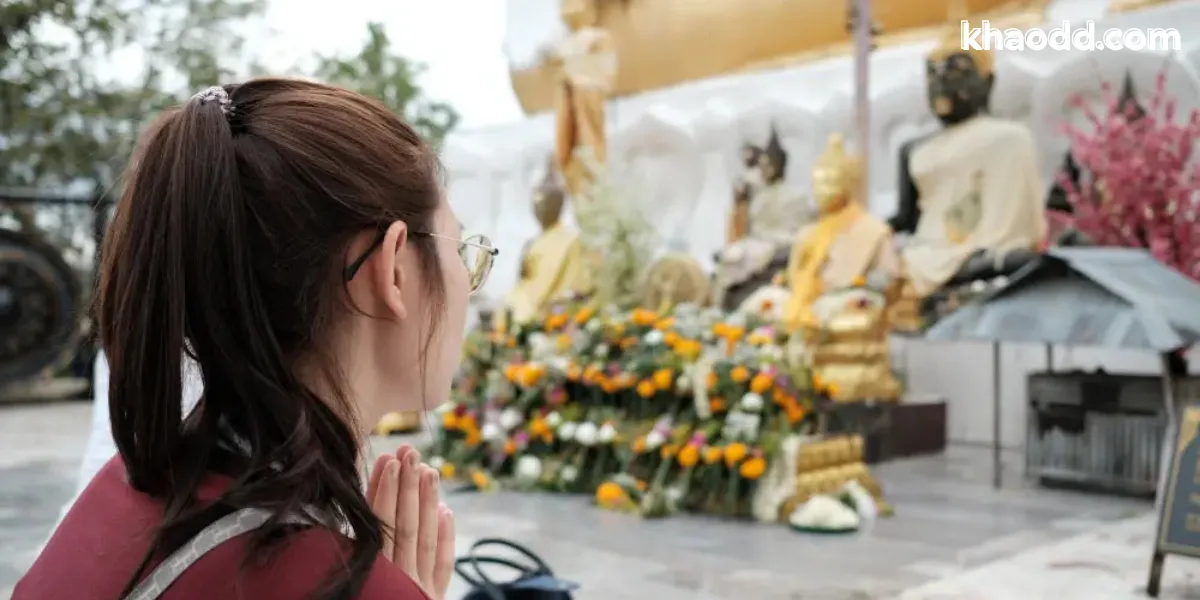 เตรียมตัวก่อนขอพร ตั้งจิตให้มั่นและเคารพสถานที่