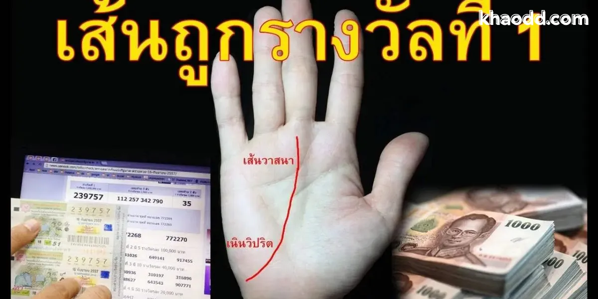 ความหมายหลักของฝันว่าถูกหวยรางวัลที่ 1