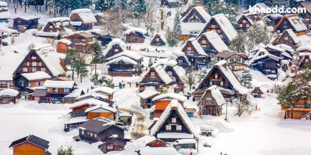 ชิราคาวาโกะ Shirakawa-go หมู่บ้านมรดกโลกกลางหุบเขาญี่ปุ่น